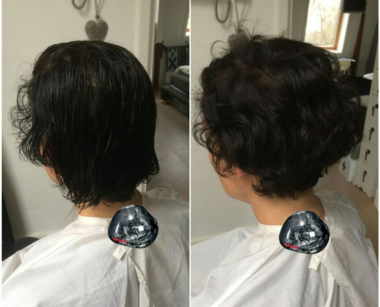 26667d76 Amsterdam hair salon Kei on demand haircuts at home.